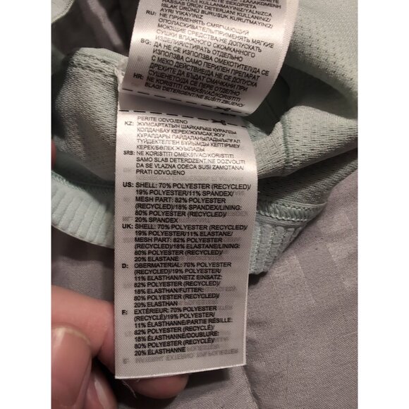 Adidas Mint Green Racerback Sports Bra Women's Size M - Picture 5 of 6